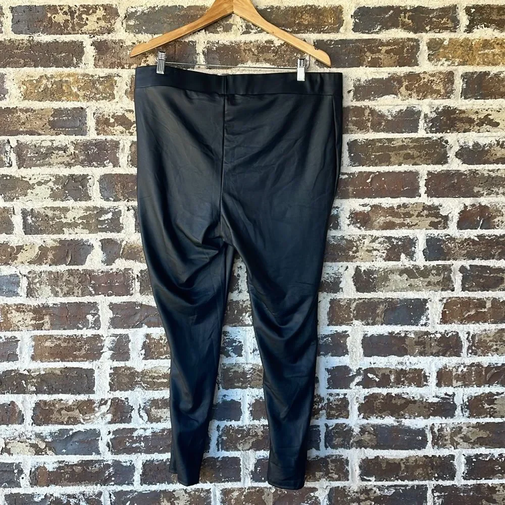 Torrid Full Length Signature Waist Faux Leather Legging 2X